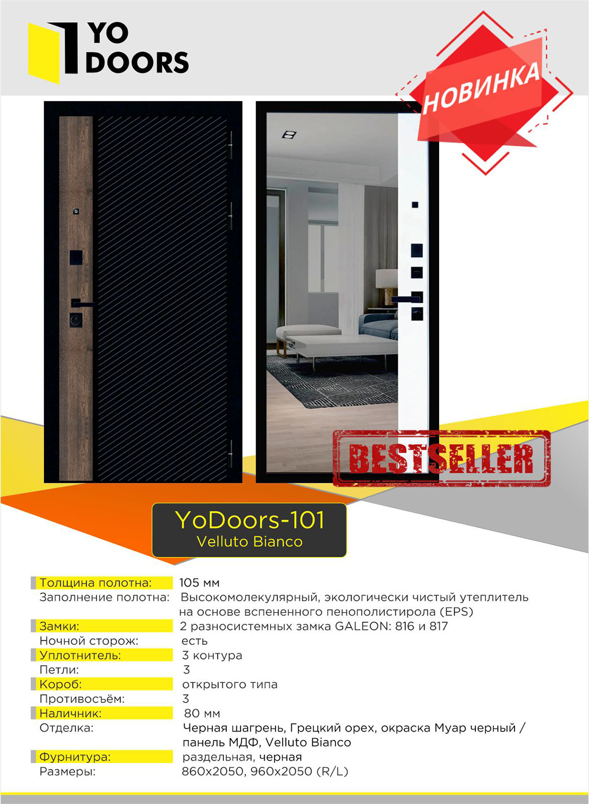 Новинка YoDoors 101